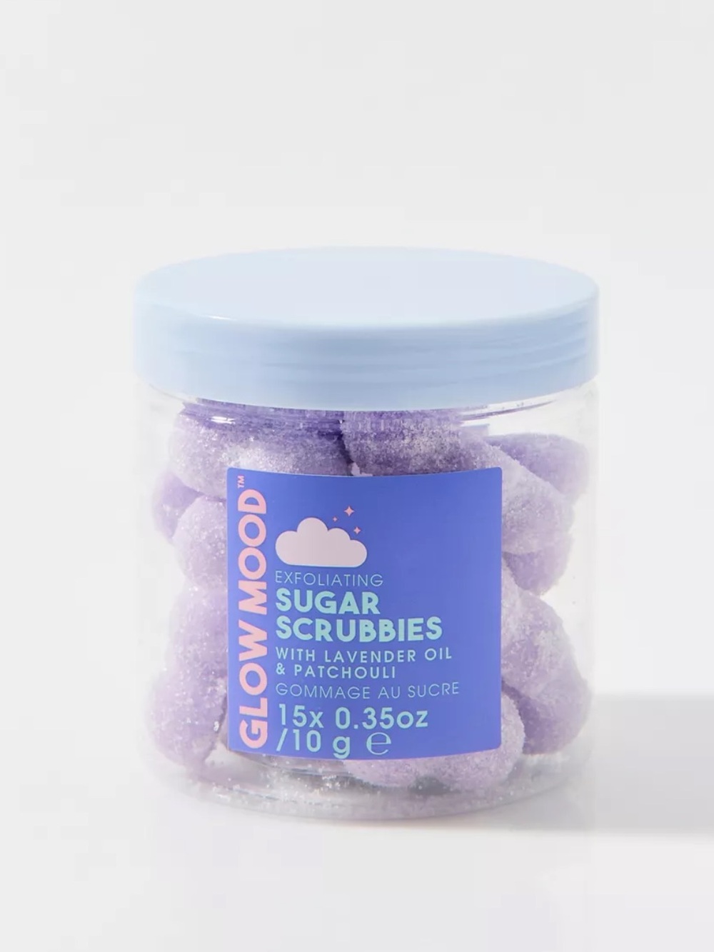 Glow Mood x Urban Outfitters Night Sugar Scrubbies- Lavender